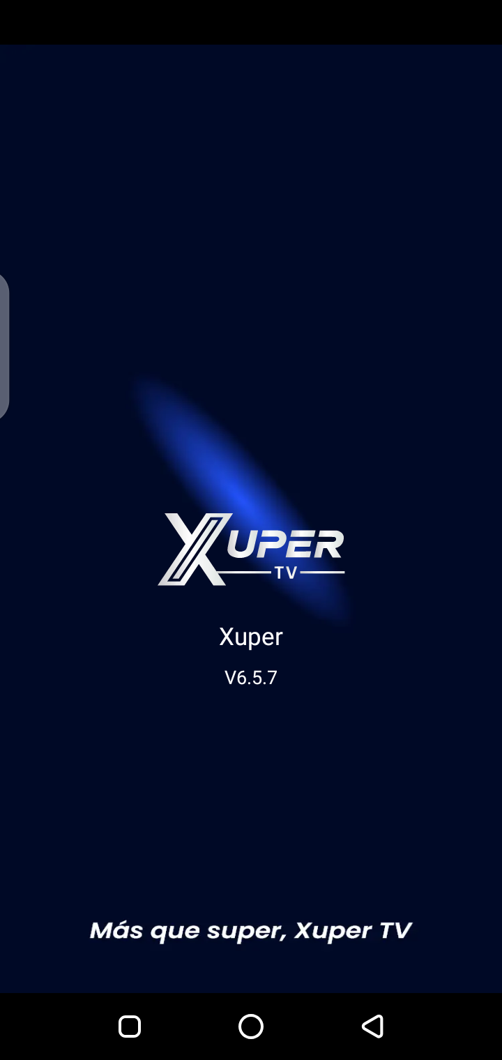 Xuper Hydra IPTV movie and show details screen